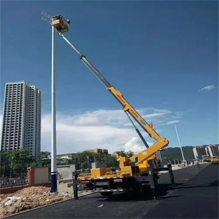 盘县维修路灯的曲臂升降车出租